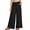 Black, variant on REDESS Wide Leg Pants for Women Palazzo Drawstring Loose Relaxed Fit with Pockets S-XXL