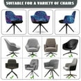 thumbnail image 6 of Whosucclay Forest Trees Galaxy Print Swivel Accent Chair Covers, Dustproof Stretch Dining Chair Slipcovers Universal Bar Stools Covers for Home Office, Living Room, Club, Vanity, 6 of 7