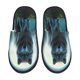 thumbnail image 1 of Balery Wolf Pantuflas de Casa de Felpa Silenciosas con Diseño Estampado, Zapatillas Cómodas Antideslizantes de Algodón para Interior-Medium, 1 of 8