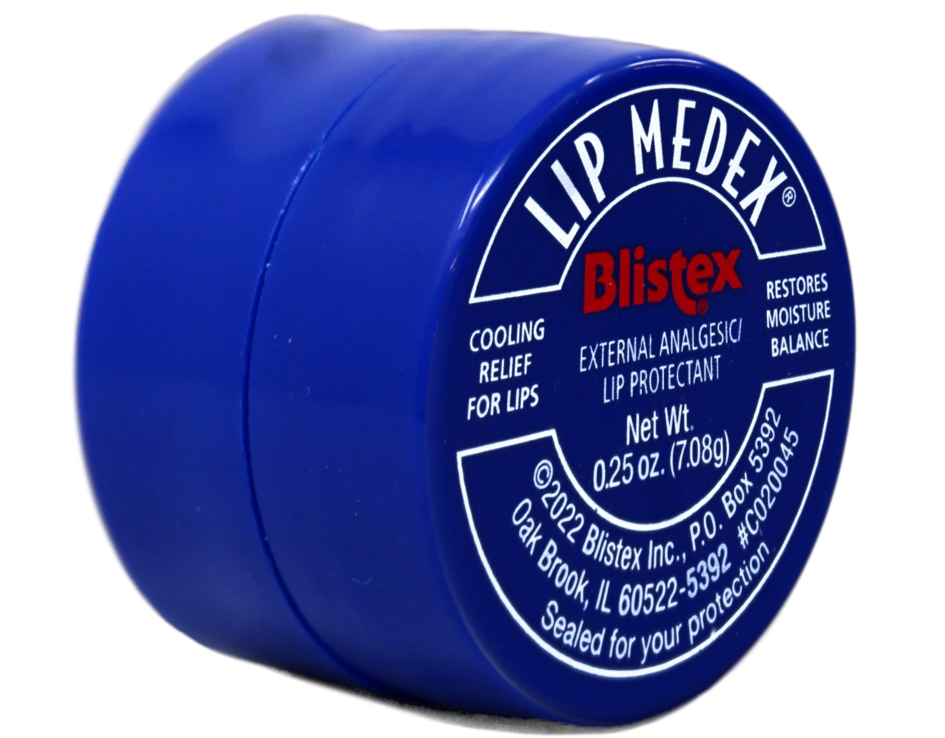 Blistex Lip Medex Cooling Comfort Lip Moisture Protectant 0.25 oz, Pack of 36