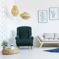 thumbnail image 2 of SHANNA Wingback Chair Slipcover Sofa Furniture Protector 2-Piece Armchair Covers with Seperate Seat Cushion Cover, 2 of 9