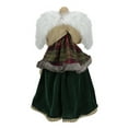 thumbnail image 5 of Northlight 18" Red and Green Angel in a Dress Christmas Tree Topper Accented with Holly Berries -, 5 of 5