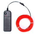 thumbnail image 1 of Cable de neón para fiesta de baile de Navidad, lámpara de Control USB con batería AA, impermeable, tira LED, 3M, 5M, 1 of 4