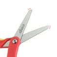 thumbnail image 3 of LIVINGO 5" 3 Pack Scissors, Safety Blunt Tip for Classroom, 3 Pack Red Pink Blue, 3 of 8