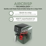 Ninja Pro 4-in-1 Air Fryer, XL 6.5-Qt Basket, 4 Functions, Air Crisp Technology, Non-stick, Crisper Plate, AF180WMSG Sage