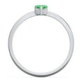 thumbnail image 4 of Heart Birthstone Ring - Emerald (May), 4 of 6