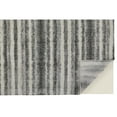 thumbnail image 3 of Feizy Mackay Transitional Stripes, Gray/Ivory/Black, 9' x 12' Area Rug Sheen Fade Resistant Casual Floor Rug for Living room Bedroom, 3 of 8