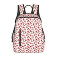 thumbnail image 1 of Disketp Red Birds Mochila Ligera e Impermeable, Mochila de Día Resistente para Viajes, Senderismo y Uso Diario para Hombre y Mujer, 1 of 7