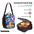 thumbnail image 6 of 3 Piece High Capacity Bookbag Power Rangers Backpack Set Travel Knapsack with Lunch Box Pencil Case, 6 of 8