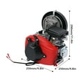 thumbnail image 2 of Bike Engine Motor Kit 4-Stroke 49CC Gas Petrol Motorized Bicycle Scooter used for Cruisers, Road Bikes, Mountain Bikes with a 26-inch V-shaped Frame., 2 of 16