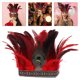 thumbnail image 2 of Tocado de plumas, diadema decorativa, diadema de plumas para mujer, 2 of 8