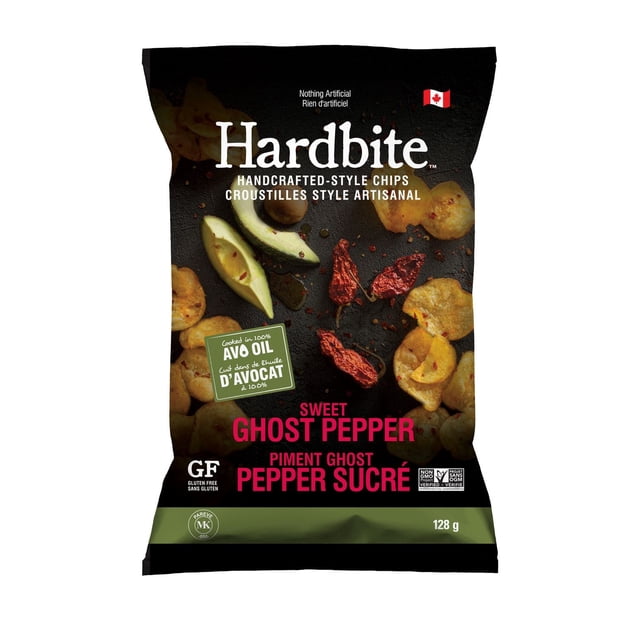Hardbite Sweet Ghost Pepper Kettle Cooked Avocado Oil Potato Chips