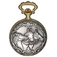 thumbnail image 1 of Charles-Hubert Paris DWA040 Montre de Poche à Quartz, Blanc, 1 of 1