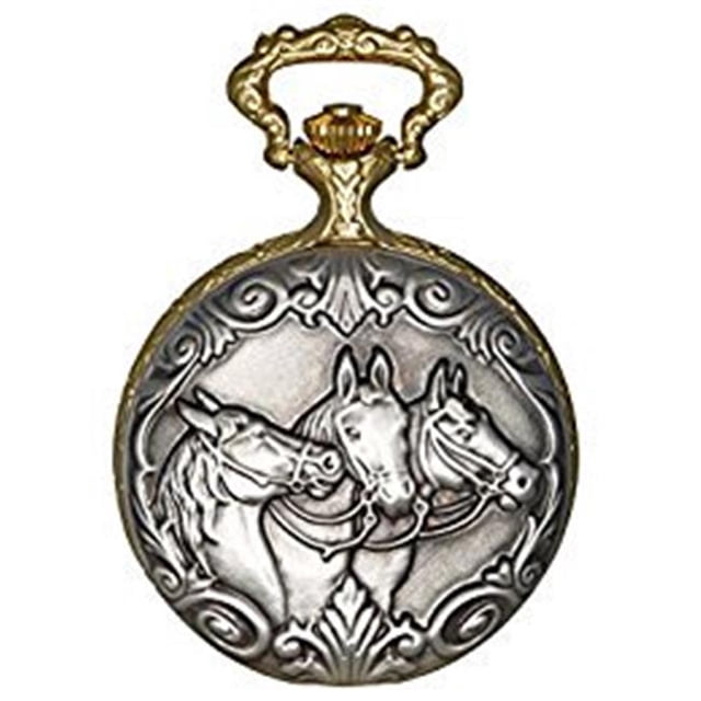 Charles-Hubert Paris DWA040 Montre de Poche à Quartz, Blanc