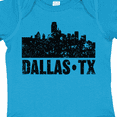 thumbnail image 4 of Inktastic Dallas Texas City Skyline with Grunge Boys or Girls Baby Bodysuit, 4 of 5