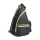 thumbnail image 3 of Bolso bandolera de gran capacidad Kusrkot para pickleball negro, 3 of 8