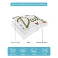 thumbnail image 4 of Twin XL Quilt Bedding Set, Father's Day Reversible Summer Quilt 3 Pieces, Summer Botanical Leaves Red Heart Birds Lightweight Bedspreads Coverlets with 2 Pillow Shams for All Seasons, 4 of 5