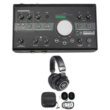 New Mackie Big Knob Studio 3x2 Monitor Controller 96kHz USB I/O +