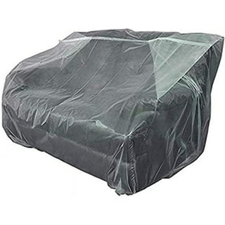 TUPARKA Furniture Cover Plastic Storage Bag Heavy Duty Water Resistant Sofa Slipover for Moving Long Term Storage, 110 x 72 Inches