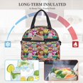 thumbnail image 4 of Disketp Cute Cartoon Owls Lonchera Térmica para Mujer y Hombre, Bolsa de Almuerzo Reutilizable e Impermeable para Trabajo, Viajes y Picnic, 4 of 7