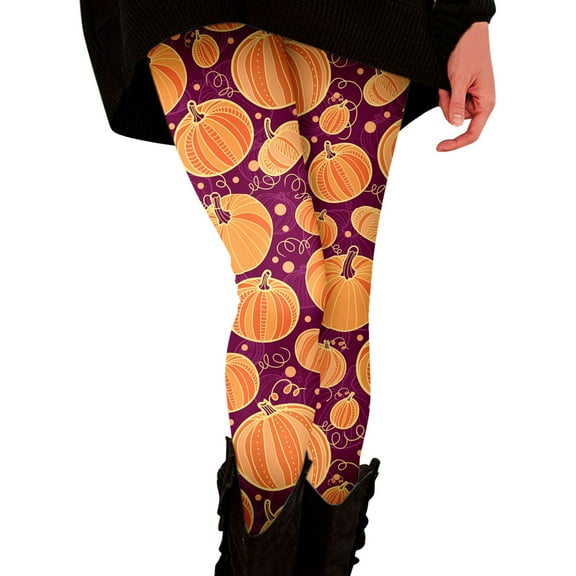 Rovga Women'S Leggings Soft Yoga Pants Casual Comfort Printed Leggings Yoga Pants Long Pants