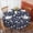 Pioneer Flower Floral-1, variant on Pioneer Flower Floral Print Pattern Round Tablecloth 60 X 60 Inch, Wrinkle Resistant Wipeable Table Cloth for Kitchen Dining Picnic Patio Party