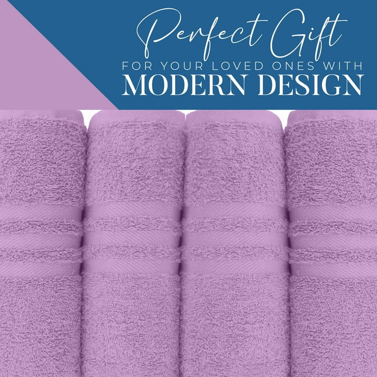 Dan River 100 Cotton Bath Sheet Set 2pc Soft Quick Dry 35x70 in Light Purple Walmart