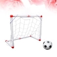 thumbnail image 3 of KAKOWELY juego de mini portería de fútbol de 56 cm, puerta de red para niños, juguetes deportivos de interior, puerta de portería de fútbol con balón e inflador (caja de color en inglés), 3 of 4