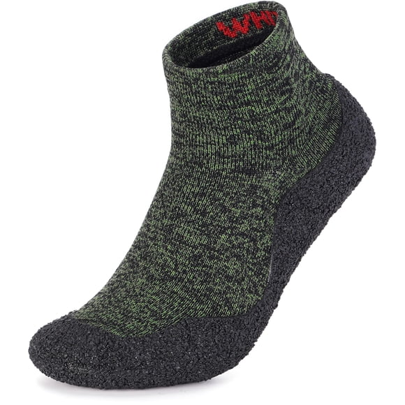 Calcetines WHITIN para mujer, minimalistas, descalzos, color verde, talla 7