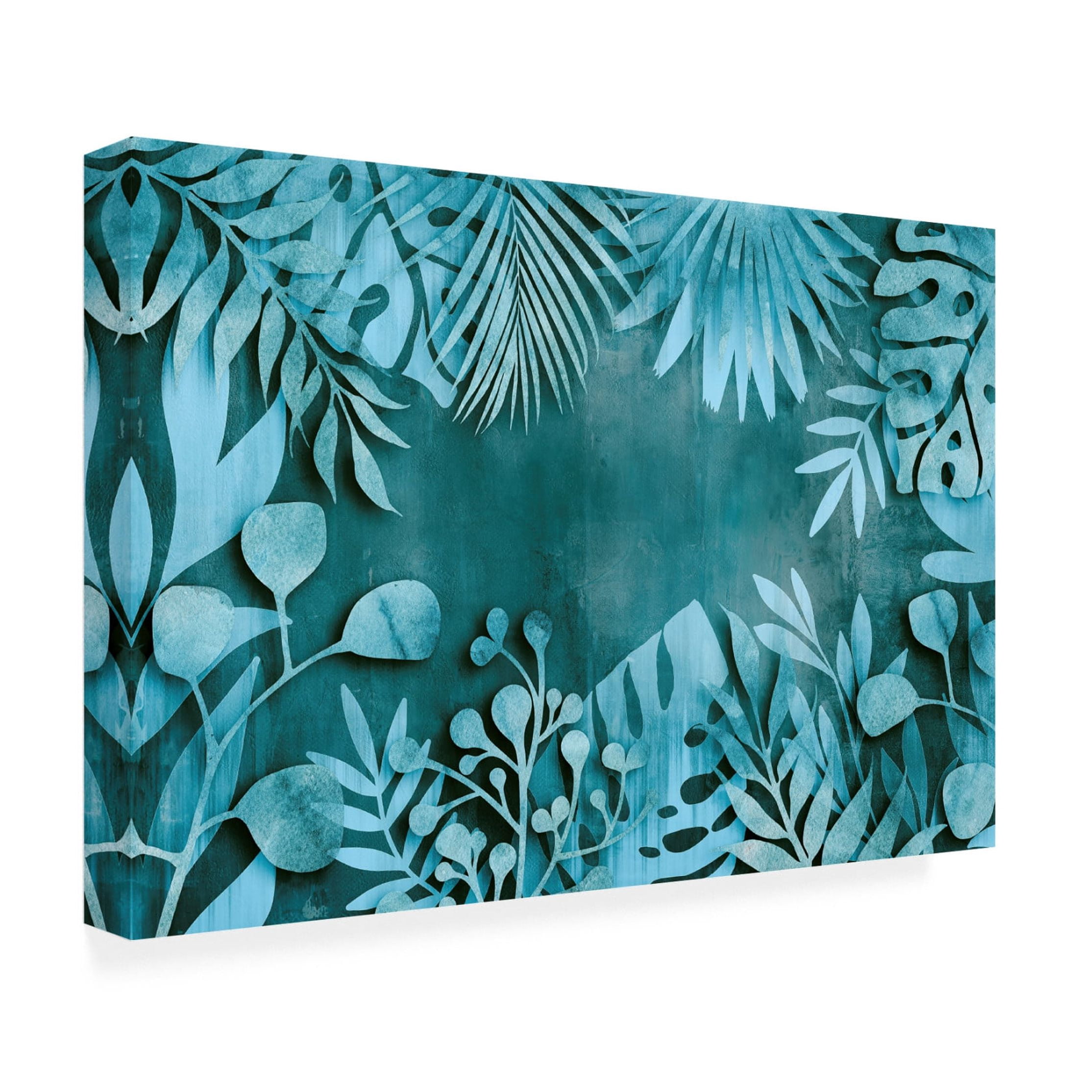 Trademark Fine Art Andrea Haase Abstract Botanical No3 Canvas Wall Art