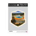 thumbnail image 2 of Die Cut Sticker Yellowstone National Park, Grand Prismatic Spring, Contour Vinyl Sticker 3 to 6 inches, (Waterproof Decal for Cars, Water Bottles, Laptops, Coolers), Large, 2 of 5