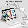 thumbnail image 3 of Funda con teclado GKABXY para iPad Air de 11 y 10,9 pulgadas, gris, 3 of 7