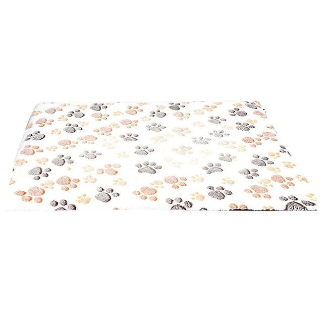 Self Warming Bed for Cats & Self Warming Bed Mat for Cats and Reversible Thermal Heated Pad Indoor Outdoor Use Energy Heat Cushion Removable Water Wash Print Pattern