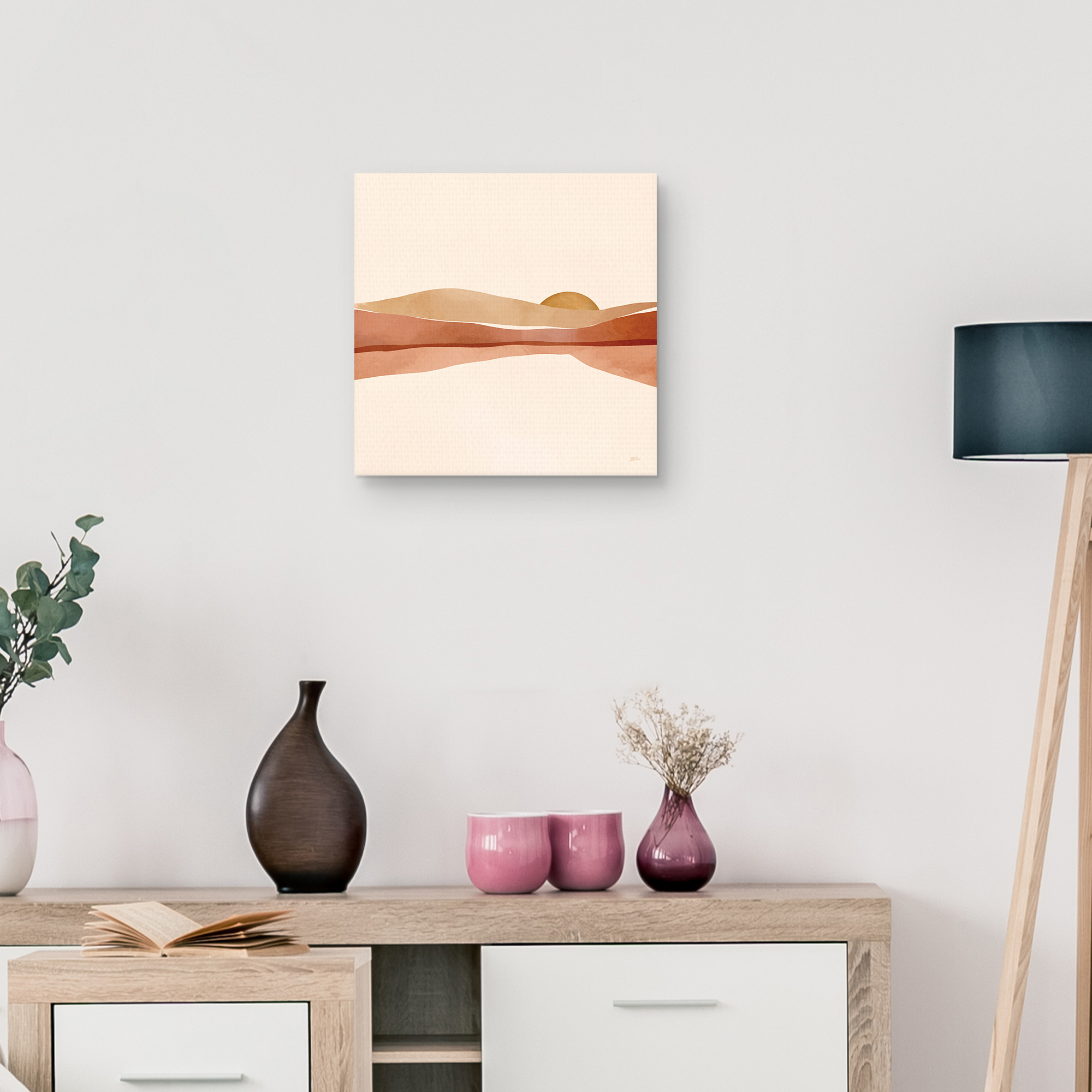 Blush Rihanna by Bria Nicole Canvas Art Print