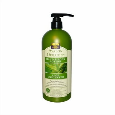 Hand & Body Lotion - Aloe Unscented by Avalon Organics for Unisex - 32 oz Lotion