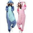 thumbnail image 1 of Stitch Pijama Anime Dibujos animados Ropa de dormir Traje Jumpsuit_y, 1 of 3