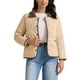 thumbnail image 1 of CHAQUETA PUFFER DE MUJER CASUAL DE MANGA LARGA CON BOTONES XL CAQUI, 1 of 6