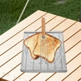 thumbnail image 4 of CTIRCHIU 2-Piece Bread Toaster Tray Stovetop Toast Rack Portable Bbq Grill Rack For Camping Outdoor Cooking, 4 of 8