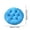 Blue, variant on Round Memory Foam Seat Cushion 12x12 Inch Breathable, Non-Slip Chair Pad for Office & Campus, Compact Design