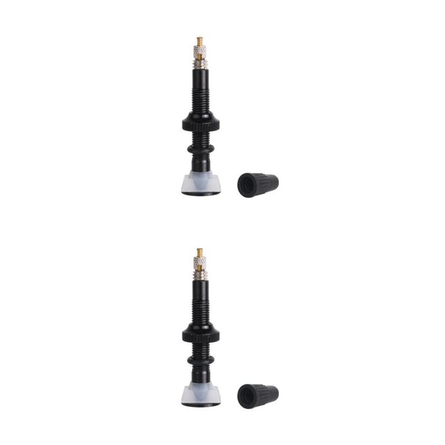Soidarity Núcleo de la rueda de la válvula del neumático Accesorios de ciclismo Diseño desmontable multicolor Pieza reemplazada Instalación práctica Negro 2piezas Soidarity CBP491110