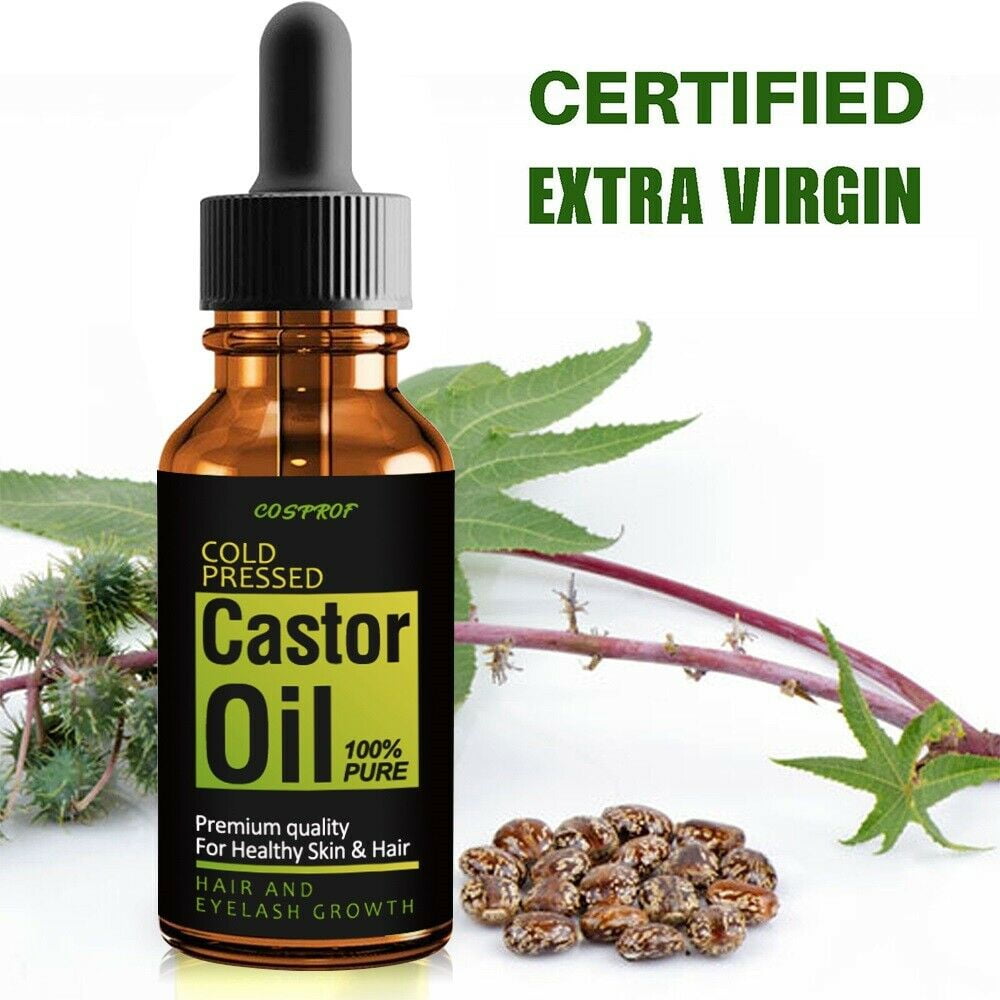 Cosmetics Castor Oil Grow Hair Long & Thick FAST
