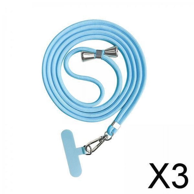 Cordón para Teléfono, Correa de Seguridad para Teléfono, Bandolera Antipérdida, de Lengüeta de Seguridad Universal, Correa para El Cuello Del 3 piezas