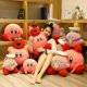 thumbnail image 3 of Peluche Kirby: Cojín de sofá suave y adorable con forma de fresa de Chef Love para niños, regalo de cumpleaños 2024, 3 of 4
