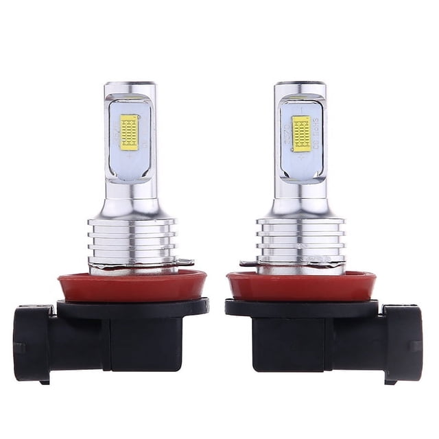 Bombilla LED antiniebla para motocicleta, luz blanca, azul hielo, luz dorada, H11, H8, 80 W, 3570 CSP