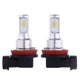 thumbnail image 1 of Bombilla LED antiniebla para motocicleta, luz blanca, azul hielo, luz dorada, H11, H8, 80 W, 3570 CSP, 1 of 5