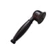 thumbnail image 2 of Cabezal de ducha de mano Retro Wosthever Bronce Negro, 2 of 6