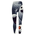 thumbnail image 5 of Uaswgudfs Halloween Leggings For Women Pumpkin Ghost Costume Adult Fall Outfit High Waist Workout Strenchy Tummy Control Yoga Pants Blue-B 2XL, 5 of 7