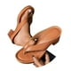 thumbnail image 3 of WILLBEST Sandalias De Tacón Cuadrado Con Punta Abierta Para Mujer, Zapatos De Playa Cómodos, Informales, De Verano, 3 of 9