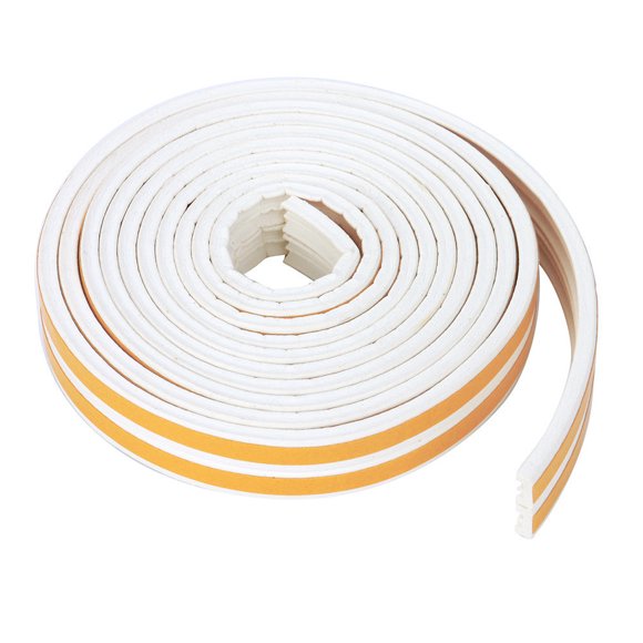 Agiferg Bande d'Étanchéité Autocollante pour Fenêtre et Porte en Mousse 10 m pour Cloison Anti-Fuite