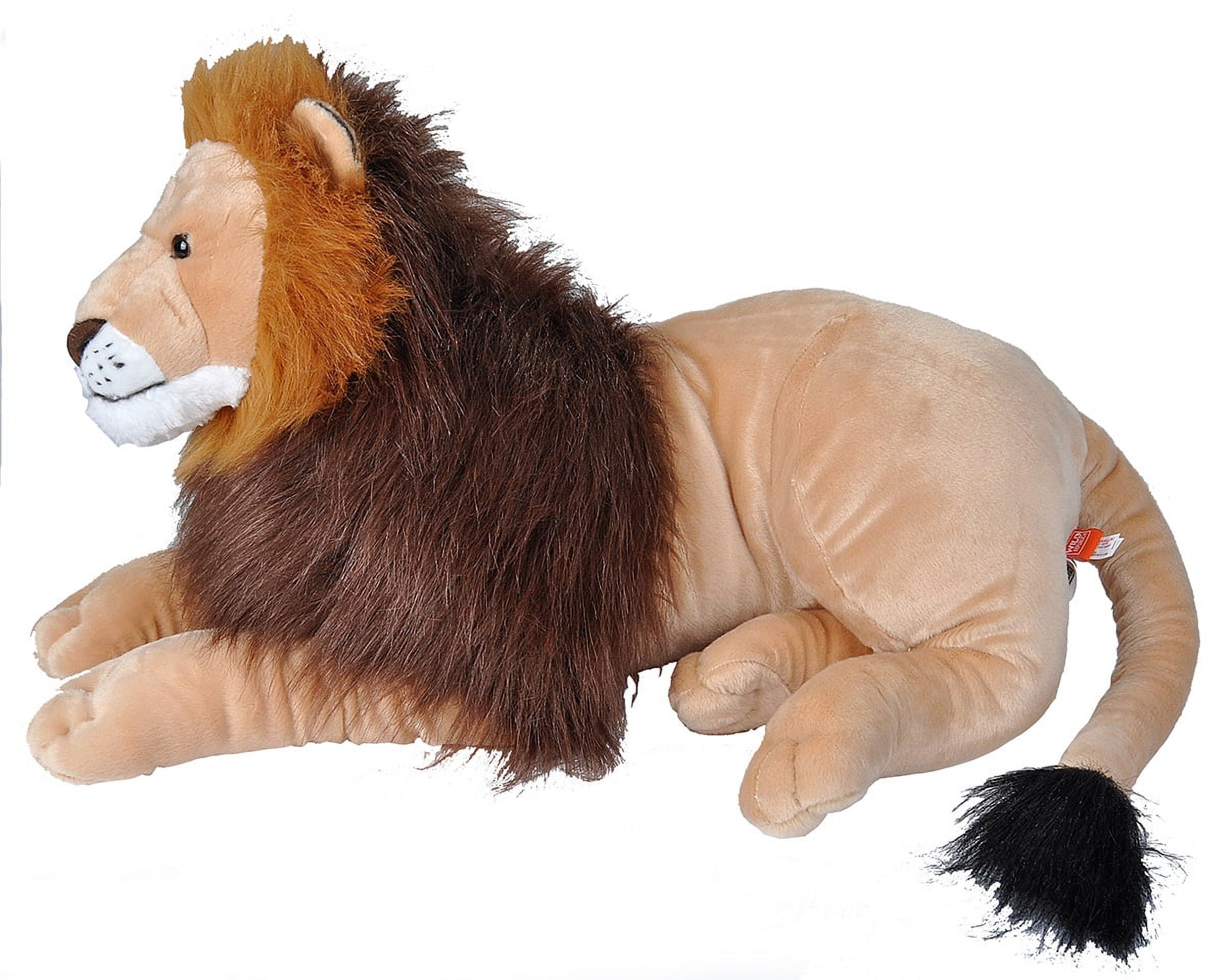 Cuddlekins Jumbo Lion Plush Stuffed Animal by Wild Republic, Kid